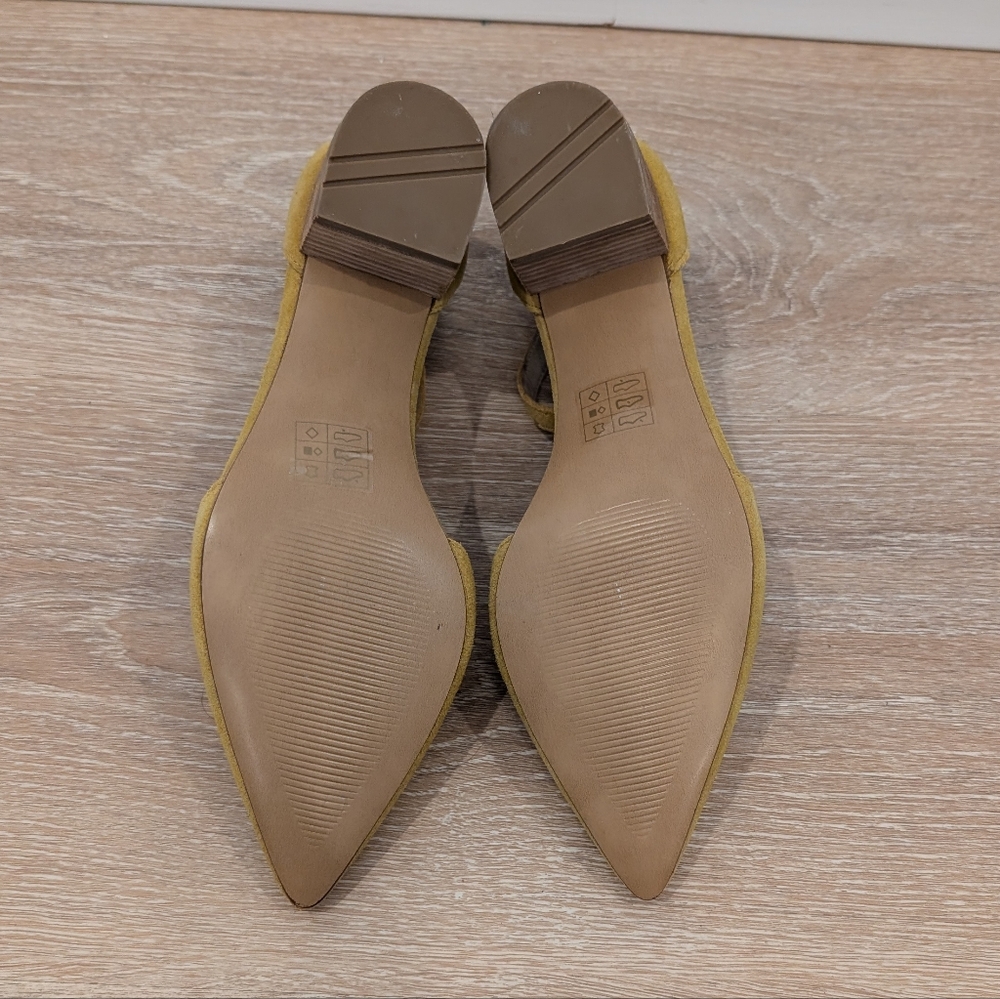 Market & Spruce Madison Suede Ankle Strap Heel Size 7.5 - Picture 9 of 14